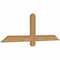Ekena Millwork Eugene Smooth Timber Gable Bracket, Western Red Cedar, 48"W x 16"H x 1 1/2"D x 3 1/2"F, 8/12 Pitch GBW048X16X0204EUG00SWR - alternate 4